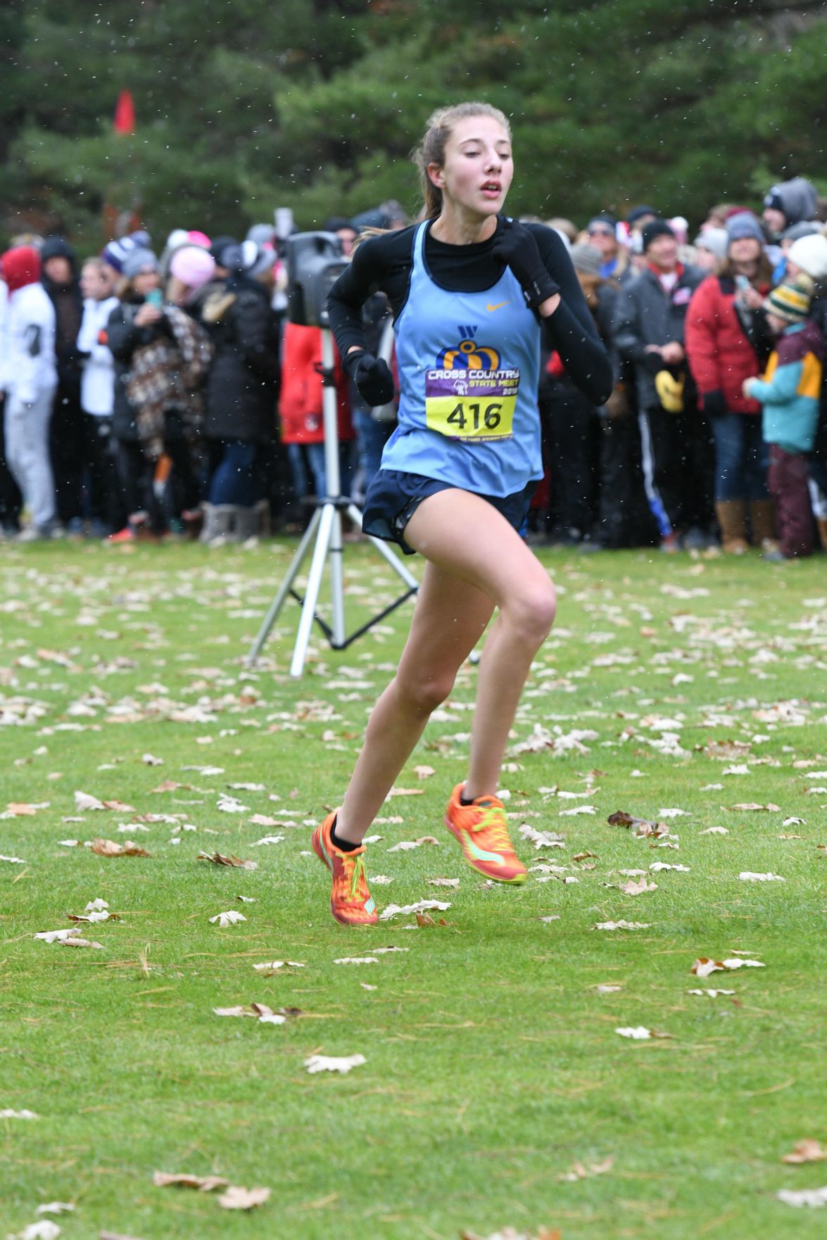 WIAA state cross country photo: Kate Aman-Lavicky, Madison West